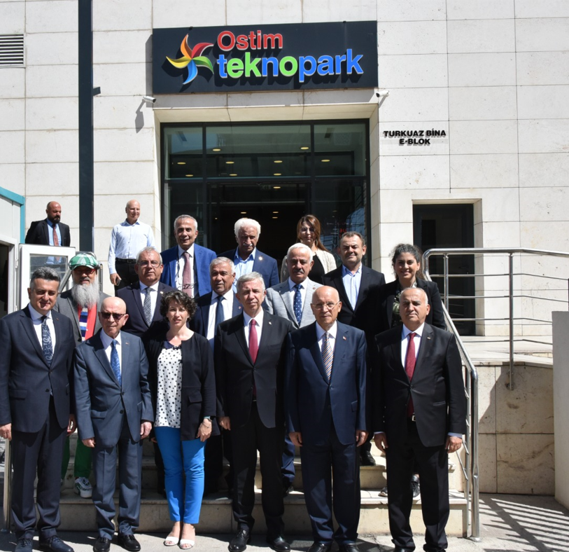 The Visit of Mr. Mansur Yavaş, the Mayor of Ankara Metropolitan Municipality, to Ostim Technopark
