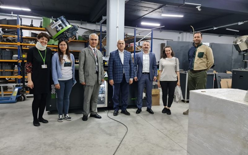 Visit to Hidrotim Production Center with our President, our General Manager and Dr. Özgür Tekaslan